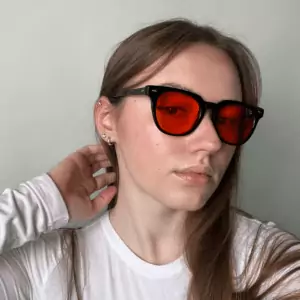 Czarne oprawki Venom NightShield - okulary blokujące światło niebieskie