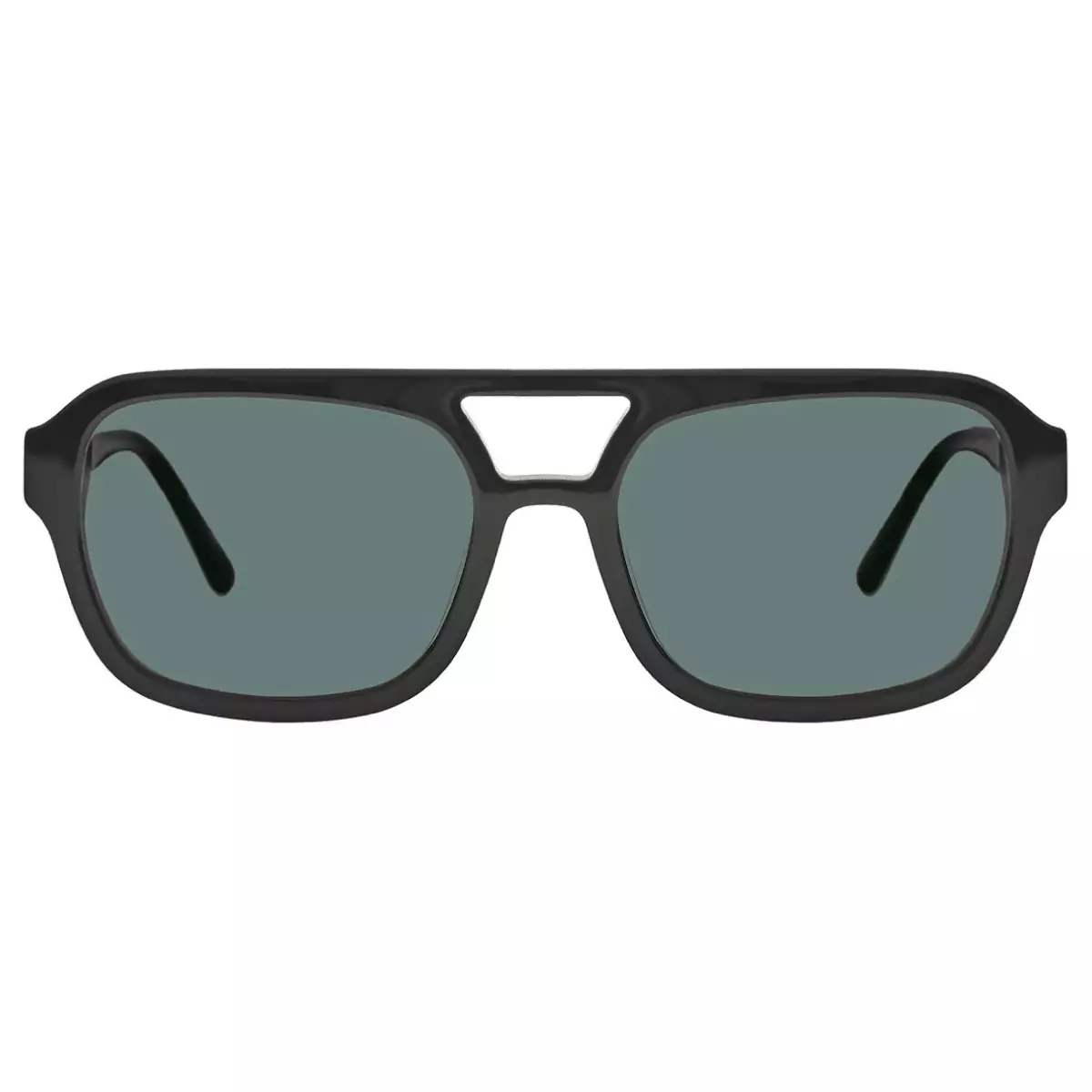 Okulary słoneczne Milano Black SunShield od przodu