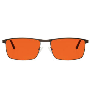 Okulary Fantom Brown NightShield blokujące światło niebieskie