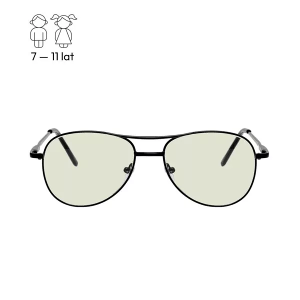 Okulary dla dzieci Aviator Kids z filtrem światła niebieskiego