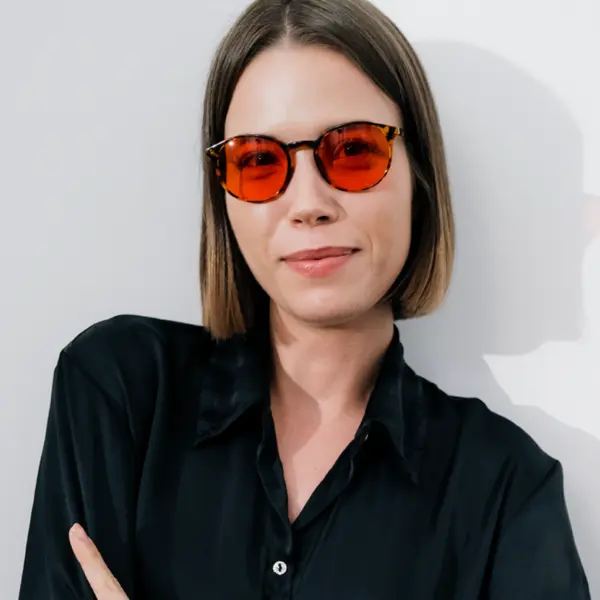 Okulary Bursztyn NightShield blokujące światło niebieskie