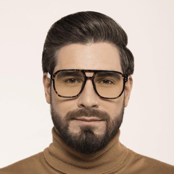 Okulary Fomo DayShield Leopard dla mężczyzn