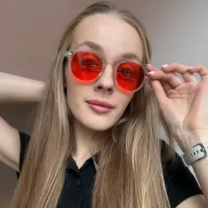 okulary blokujące światło niebieskie w stylu minimalistycznym Profesor Clear NightShield