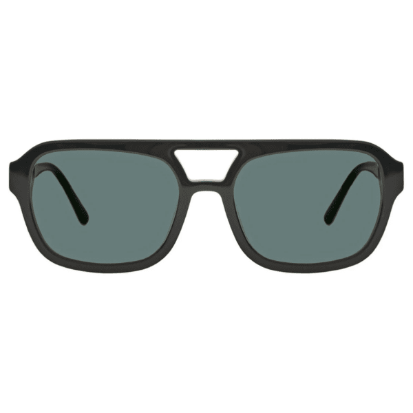 Okulary słoneczne Milano Black SunShield od przodu