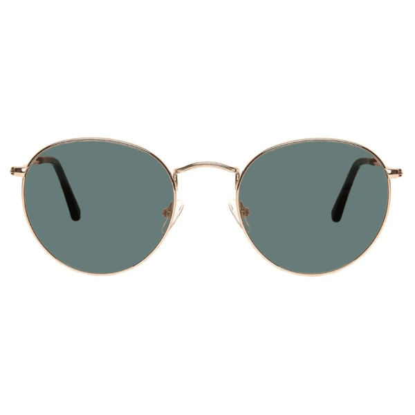 Okulary słoneczne Monaco Gold SunShield od przodu