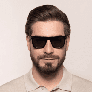 Okulary słoneczne Vintage Black SunShield