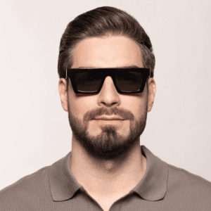 Okulary przeciwsłoneczne Tiger czarne SunShield