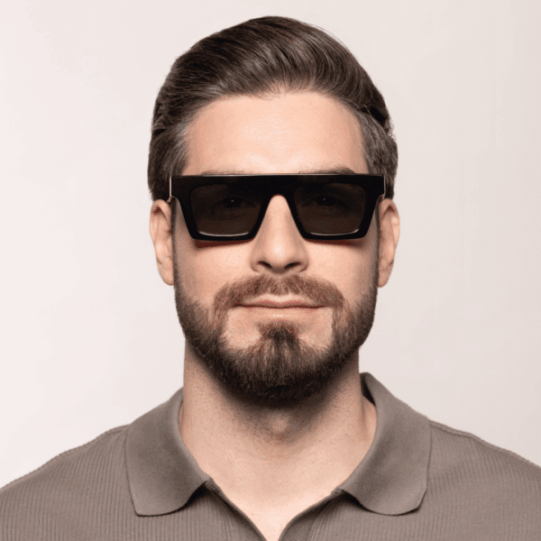 Okulary przeciwsłoneczne Tiger czarne SunShield