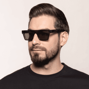 Męskie okulary słoneczne Tiger Grey SunShield