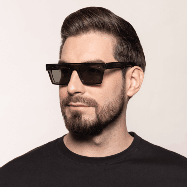 Męskie okulary słoneczne Tiger Grey SunShield