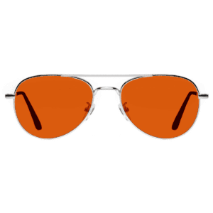 Okulary Aviator Silver NightShield