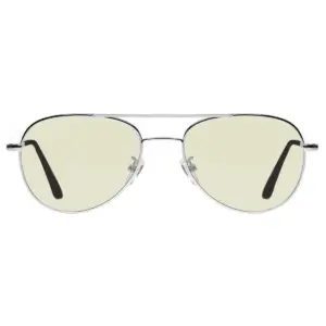 Stylowe okulary Aviator Silver DayShield