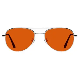 Okulary Aviator Silver NightShield