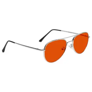Okulary Aviator Silver NightShield