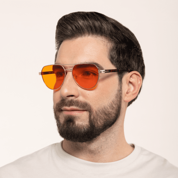 okulary blokujące światło niebieskie cruz gold nightshield