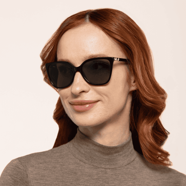 Okulary słoneczne Obsydian SunShield ze srebrnym dodatkiem