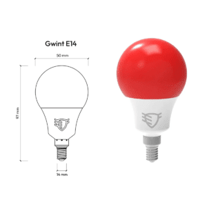 Gwint do żarówki NightTorch E14, wymiary