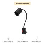 Lampka do kontaktu Flexo z żarówką DayTorch od EyeShield