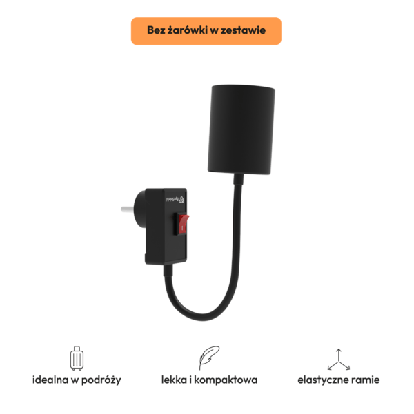 Kompaktowa lampka do kontaktu Flexo