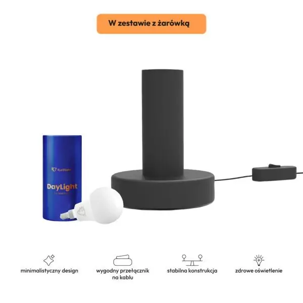 Minimalistyczna lampka dzienna Nova