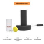 Czarna lampka Nova z żarówką DayTorch