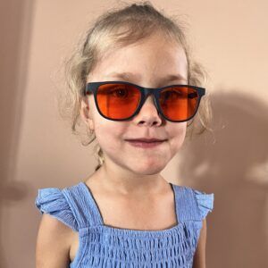 Okulary blokujące światło niebieskie dla dzieci