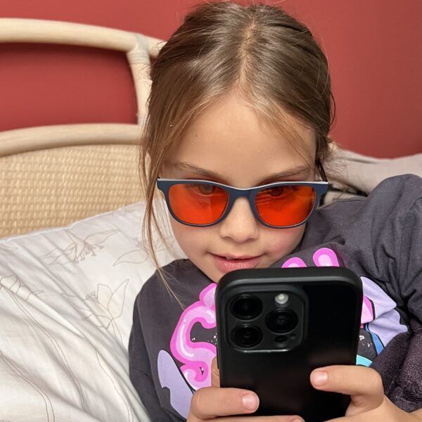 Okulary blokujące światło niebieskie dla dzieci – Eliot NightShield