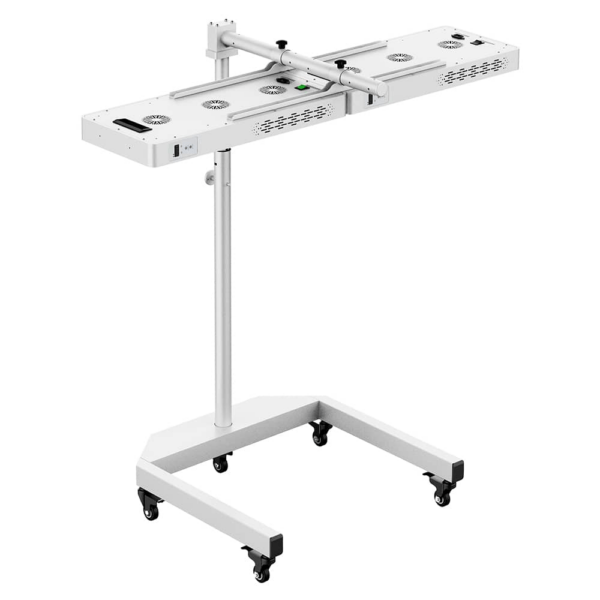 Stojak na lampę RedBoost z możliwością zamocowania dwóch lamp