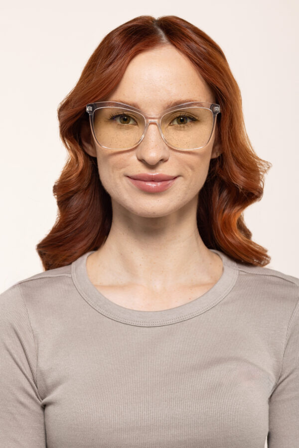 Okulary Emma Crystal DayShield z filtrem blokującym światło niebieskie