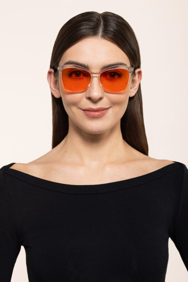 Okulary Emma Crystal NightShield blokujące światło niebieskie