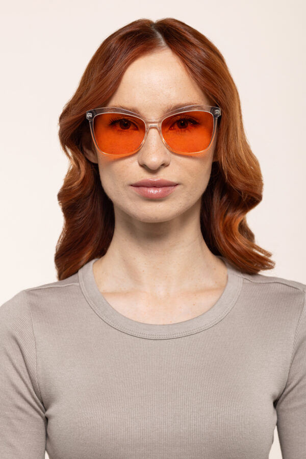 Okulary Emma Crystal NightShield blokujące światło niebieskie