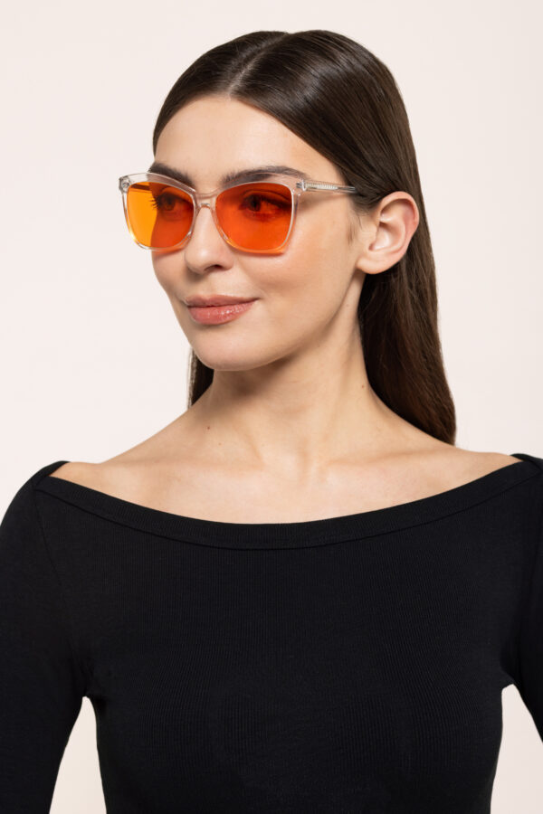 Okulary Emma Crystal NightShield blokujące światło niebieskie