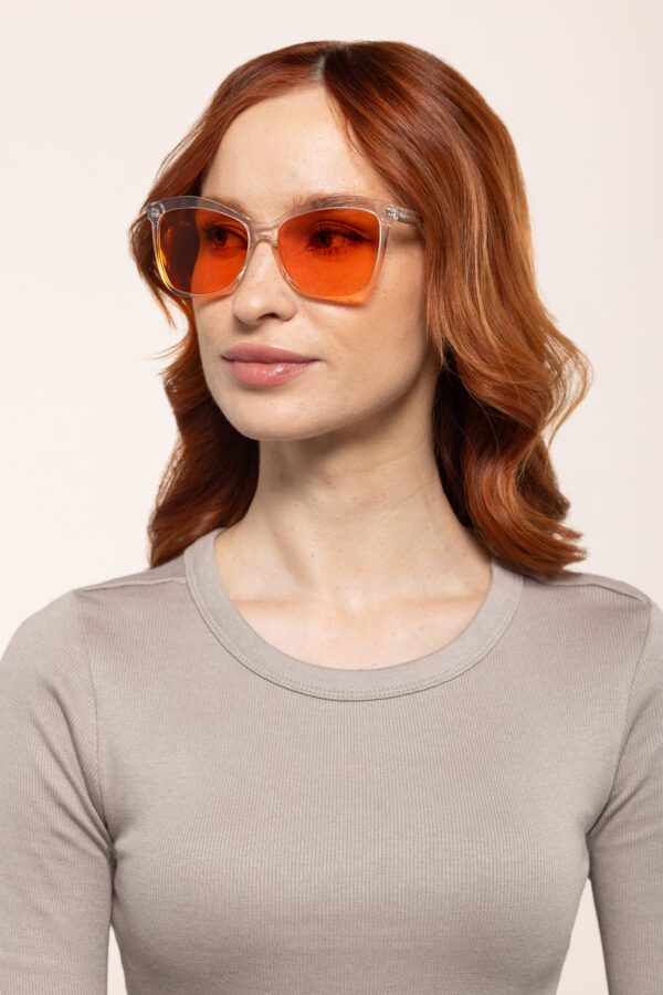 Okulary Emma Crystal NightShield blokujące światło niebieskie