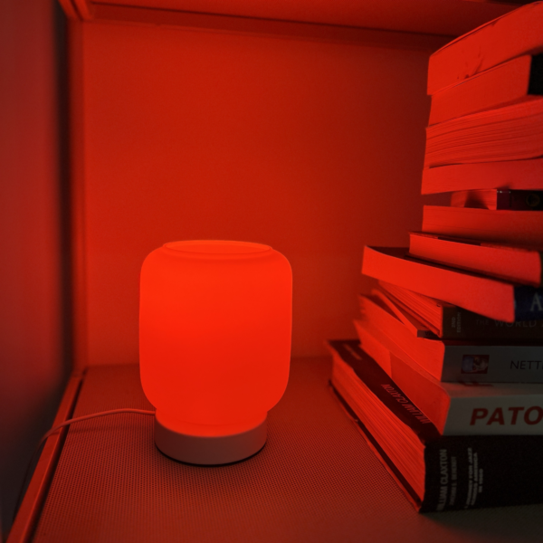 lampka Aura White z żarówką NightTorch