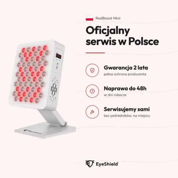 Oficjalny serwis lampy na podczerwień RedBoost Mini w Polsce
