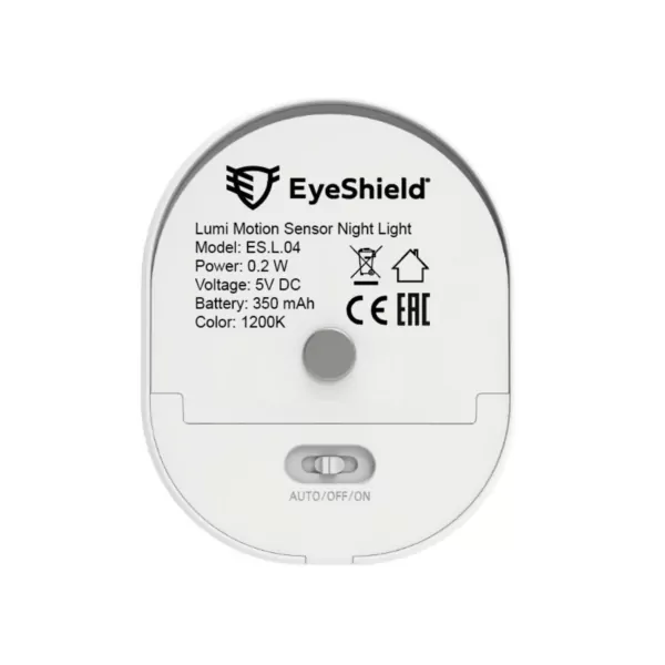 Lumi - Lampka nocna z czujnikiem ruchu bez światła niebieskiego
