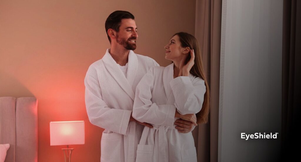 Hotelowy reset snu i czerwone światło do snu